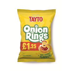 Tayto Onion Rings 26g 20 Pack £1.25