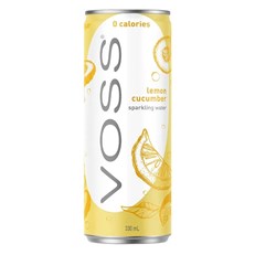 Voss Can Lemon & Cucumber 330ml 10 Pack