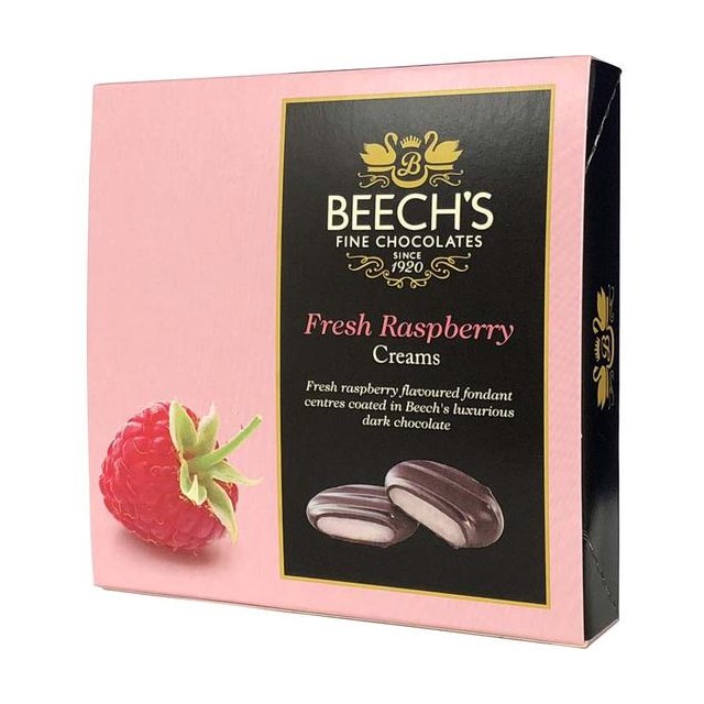 BEECH'S FINE CHOCOLATES RASPBERRY FONDANT 90g
