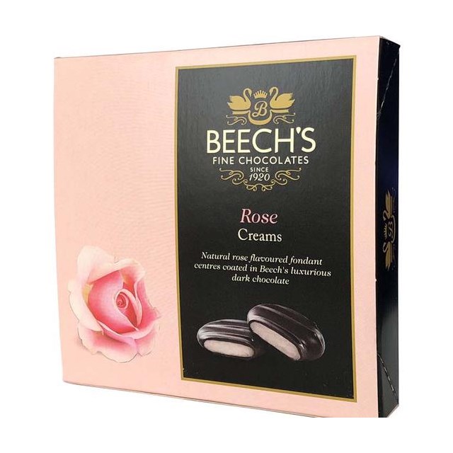 BEECH'S FINE CHOCOLATES ROSE FONDANT 90g