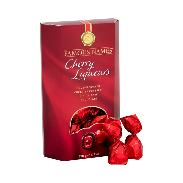 FAMOUS NAMES CHERRY LIQUEURS 190g