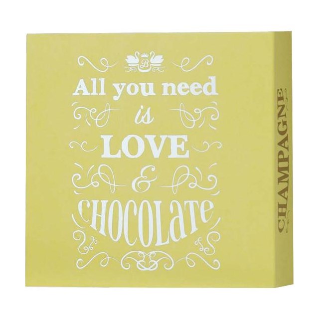 BEECH'S ALL YOU NEED IS LOVE & CHOCOLATE MARC DE CHAMPAGNE TRUFFLES 100g