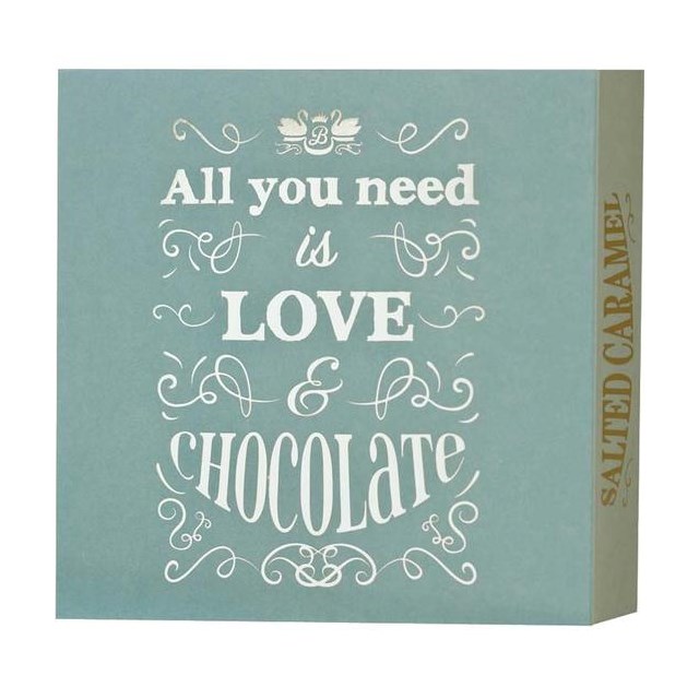 BEECH'S ALL YOU NEED IS LOVE & CHOCOLATE SALTED CARAMEL TRUFFLES 100g