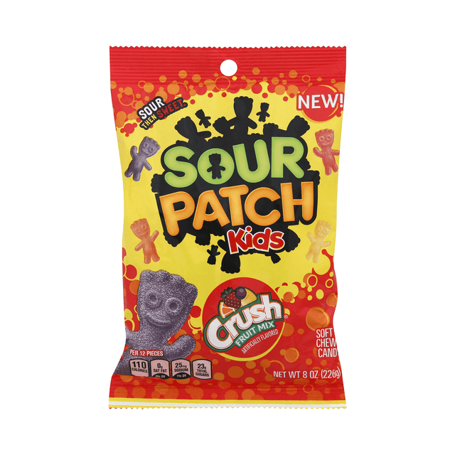 USA SOUR PATCH CRUSH FRUIT MIX 226g