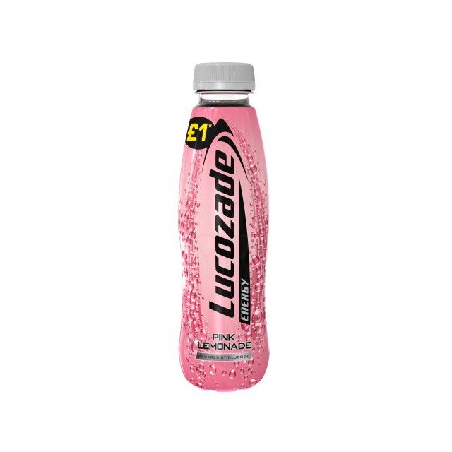 LUCOZADE £1 PINK LEMONADE
