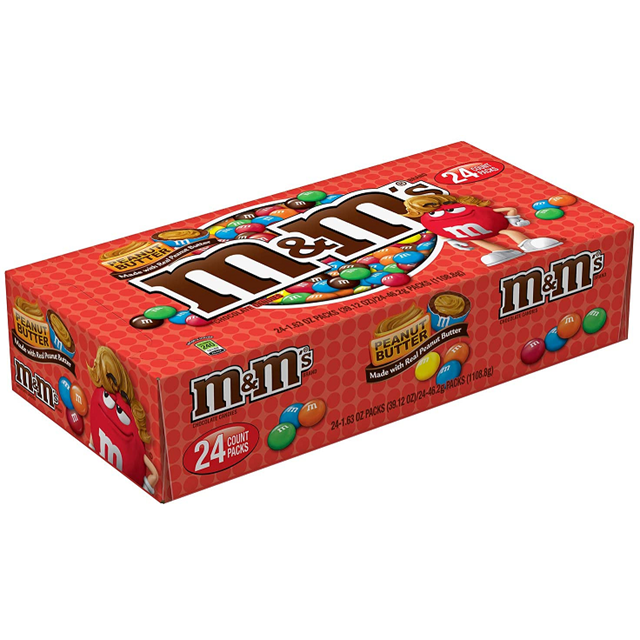 USA M&M'S PEANUT BUTTER 46.2g (24 PACK)
