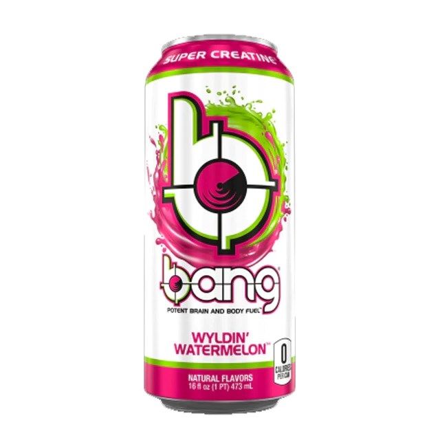 BANG ENERGY DRINK WYLDIN' WATERMELON 16oz (12 Pack)