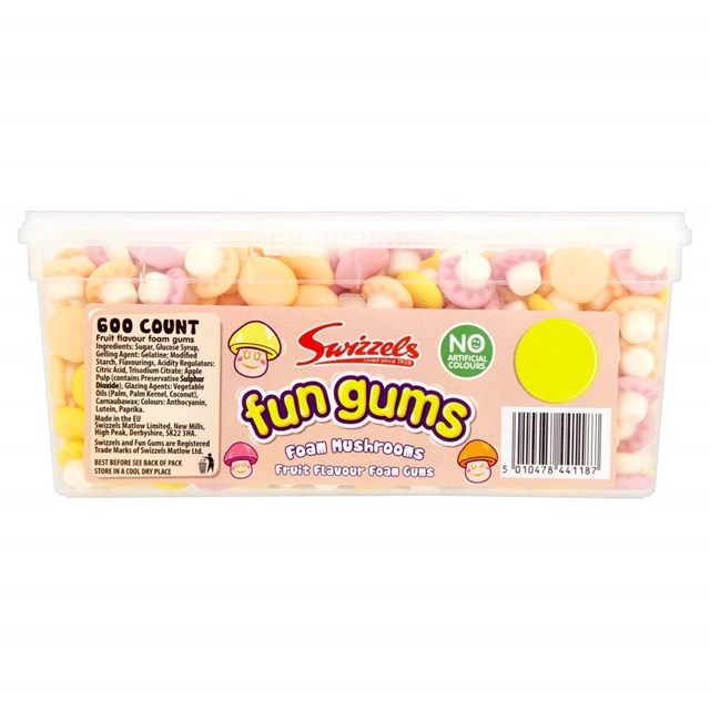 SWIZZELS 1P FOAM MUSHROOMS