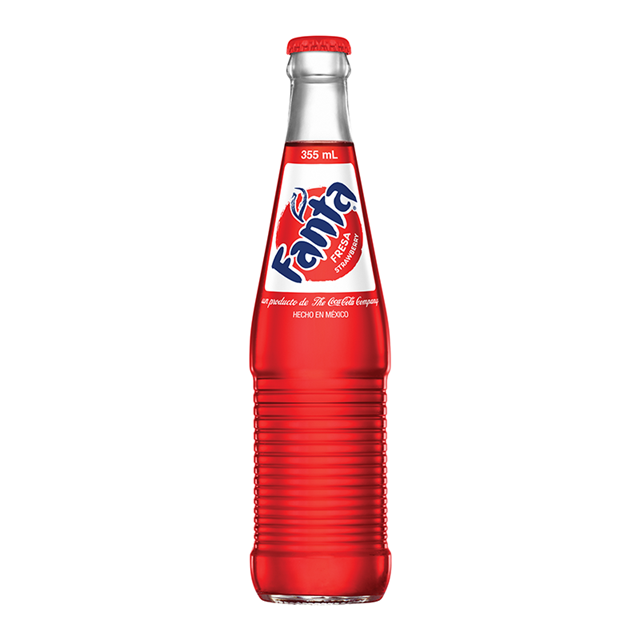 MEXICAN FANTA STRAWBERRY 355ml