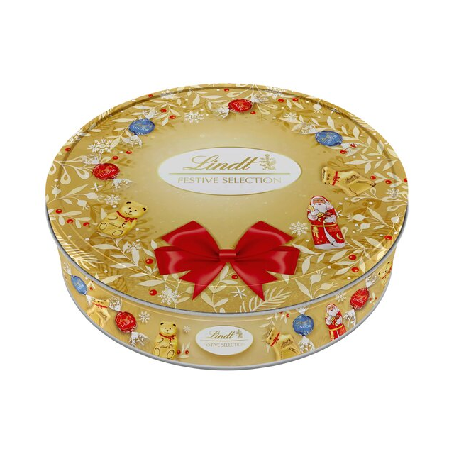 Lindt Festive Selection Tin 400g