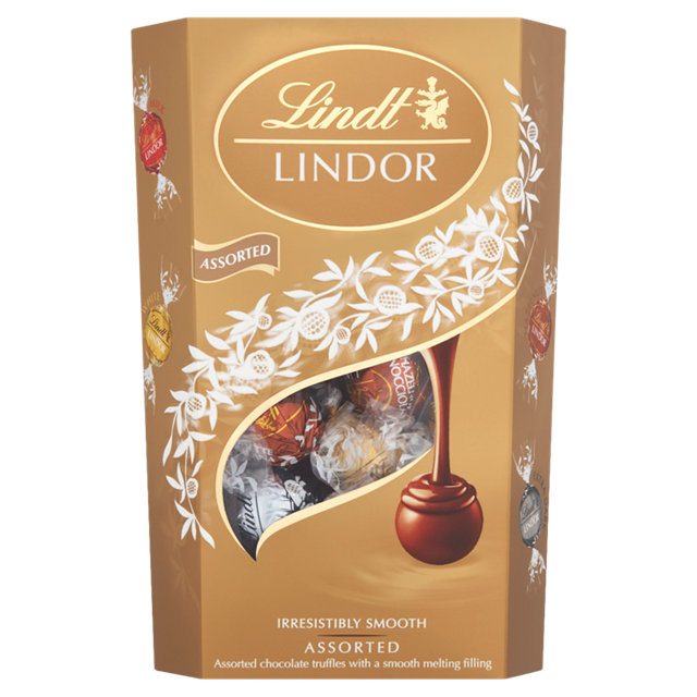 LINDT LINDOR ASSORTED TRUFFLES 337g