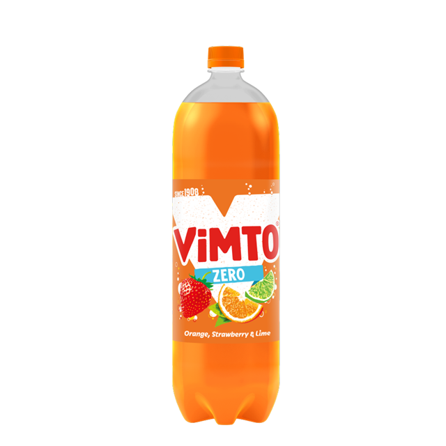 VIMTO ORANGE, STRAWBERRY & LIME 2 Litre (8 PACK)