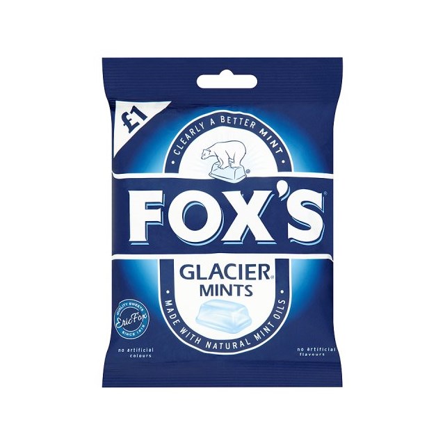 FOXS GLACIERS MINT 130g £1 (12 PACK)