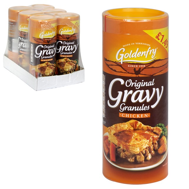 GOLDEN FRY GRAVY GRANULES CHICKEN PM £1.49