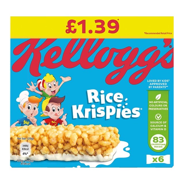 RICE KRISPIES 4PACK £1