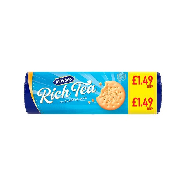 MCVITIES RICH TEA £1.49 300g (12 PACK)