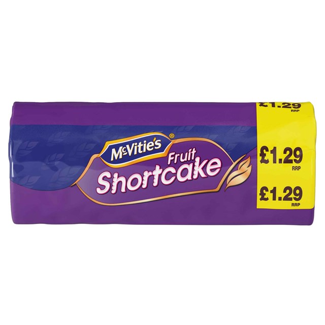 MCVITIES £1.29 FRUIT SHORTCAKE 12for10