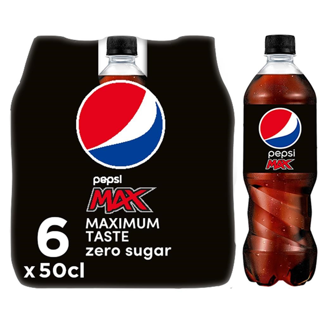PEPSI MAX 500ml 6PACK 30 APRIL DATED