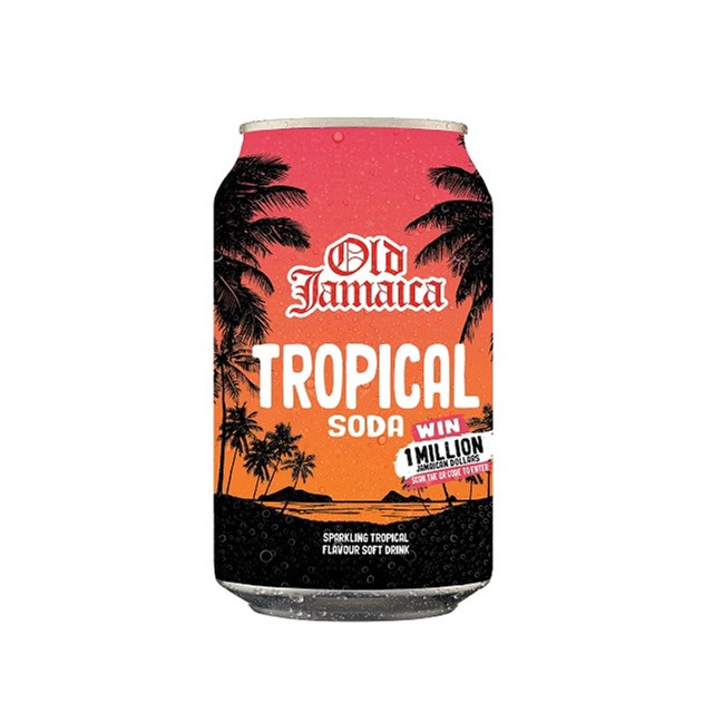 Old Jamiaca Tropical Soda 330ml 24 Pack