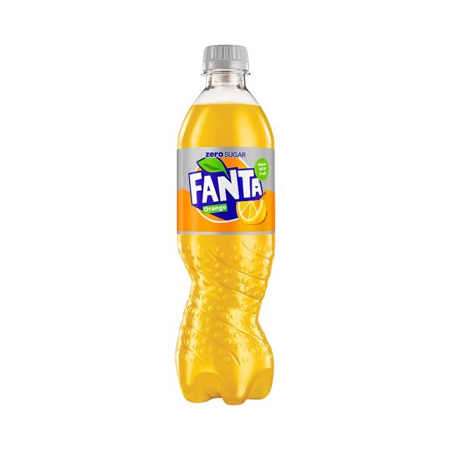 Fanta Orange Zero UK/NI 500ml 24 Pack
