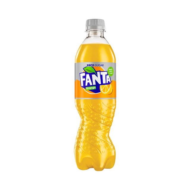 FANTA ORANGE ZERO UK/NI 500ml (24 PACK)