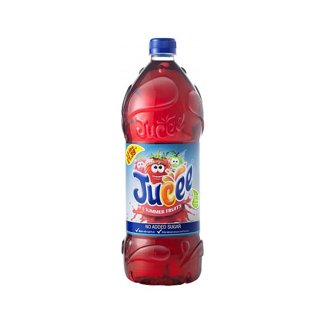 JUCEE SUMMER FRUITS 1.5 Litre £1.39 (8 PACK)