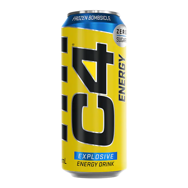 C4 Energy Drink Frozen Bombsicle 500ml (12 Pack)