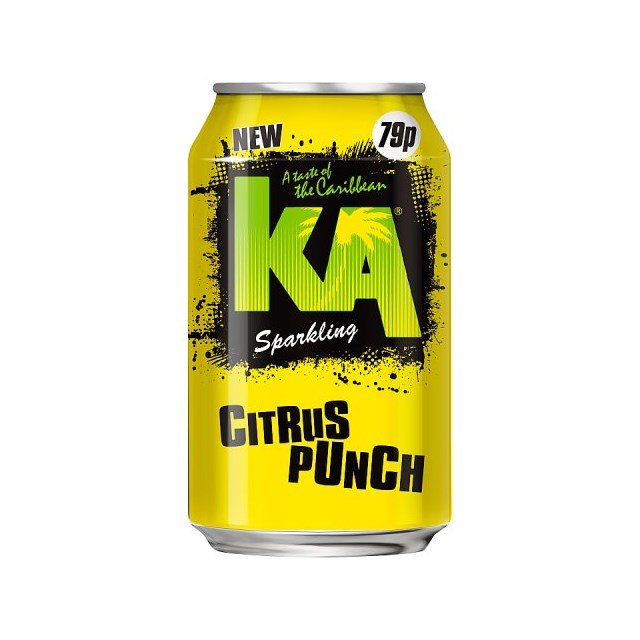 KA CITRUS PUNCH FULL SUGAR 330ml 79P (24 PACK)