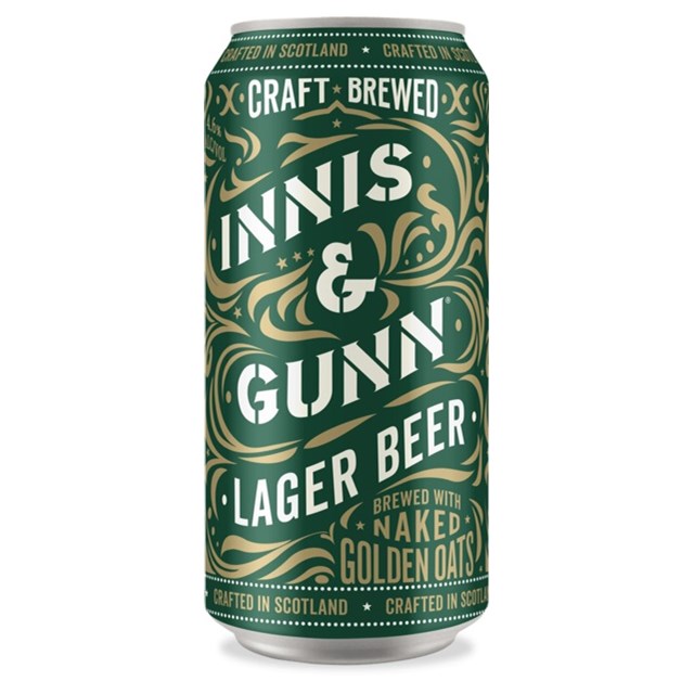 Innis & Gunn Lager Cans 440ml (10 Pack)