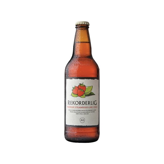 REKORDERLIG STRAWBERRY & LIME