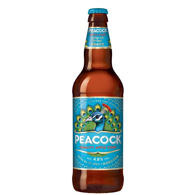 Peacock Apple Cider 500ml (12 Pack)