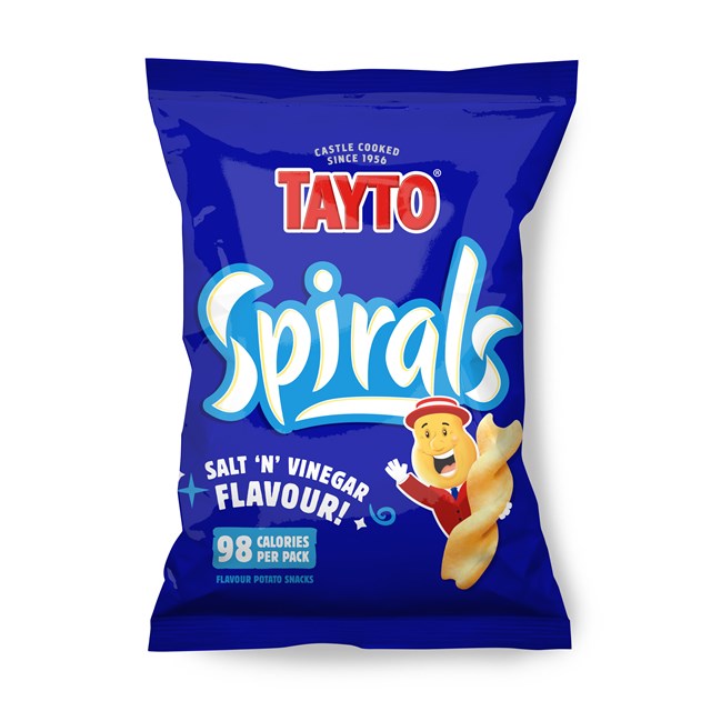 TAYTO SPIRALS SALT & VINEGAR 36 PACKS