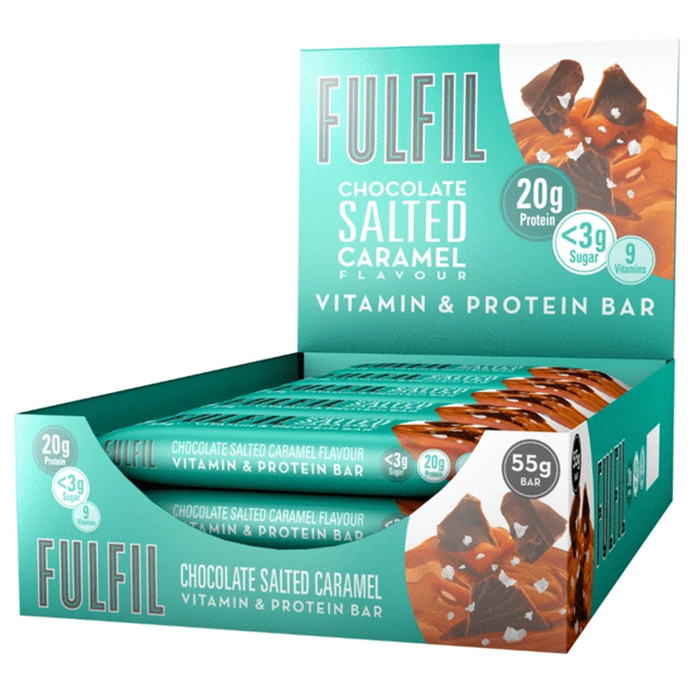 FULFIL PROTEIN BAR CHOCOLATE SALTED CARAMEL 55g (15 PACK)