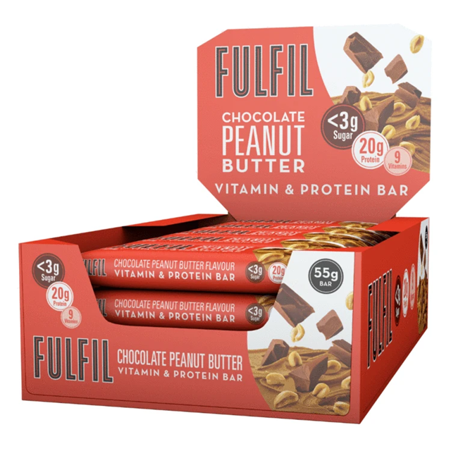 FULFIL PROTEIN BAR CHOCOLATE PEANUT BUTTER 55g (15 PACK)