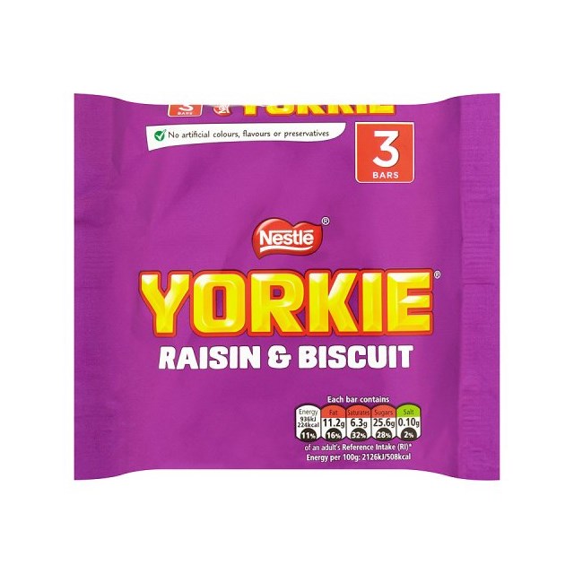 YORKIE RAISIN & BISCUIT 3PACK