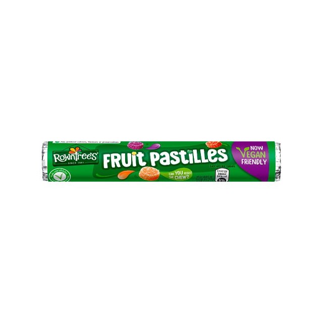 ROWNTREES FRUIT PASTILLES 52.5g (32 PACK)