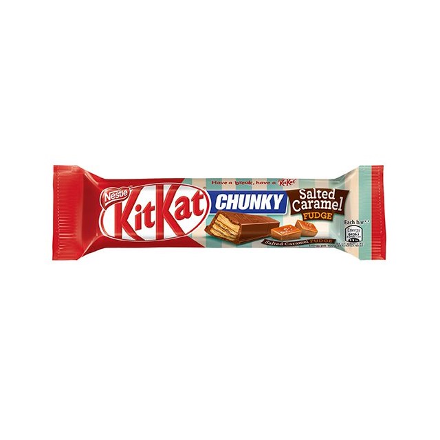 KIT KAT CHUNKY SALTED CARAMEL FUDGE