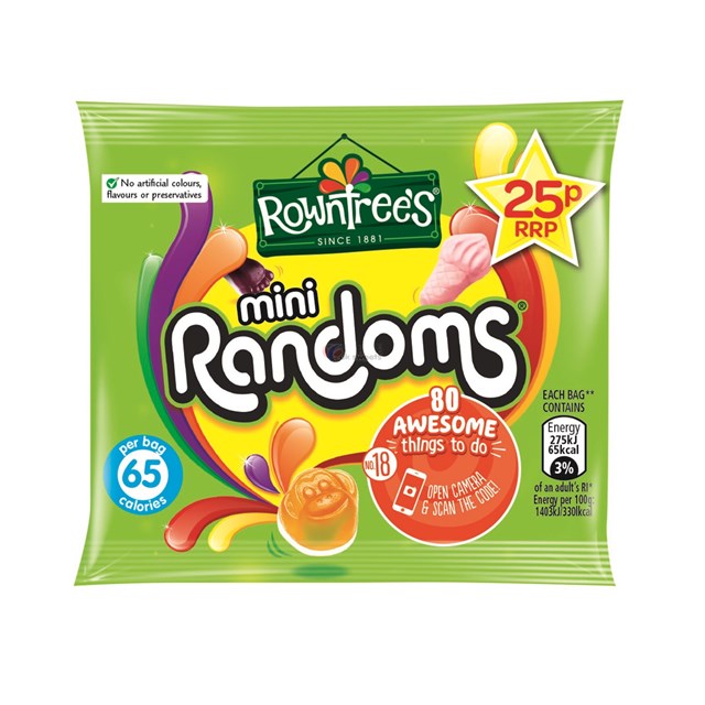 ROWNTREES RANDOMS 25P