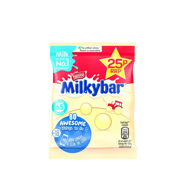 MILKYBAR PIECES 25P