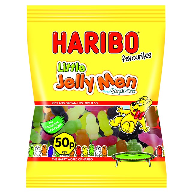 HARIBO 50P LITTEL JELLY MEN