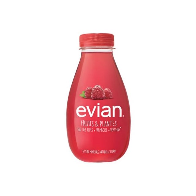 EVIAN FRUITS & PLANTS RASPBERRY