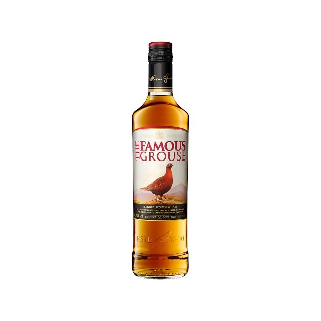 FAMOUS GROUSE WHISKY BOTTLE