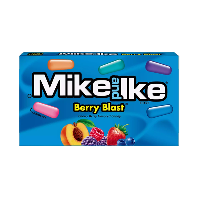 Mike and Ike Berry Blast Theatre Box 120g 12 Pack
