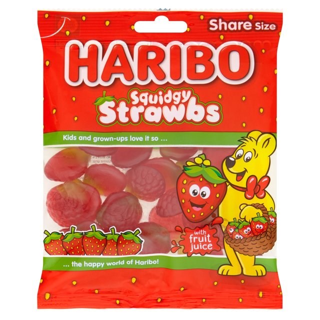 HARIBO SQUIDGY STRAWBS