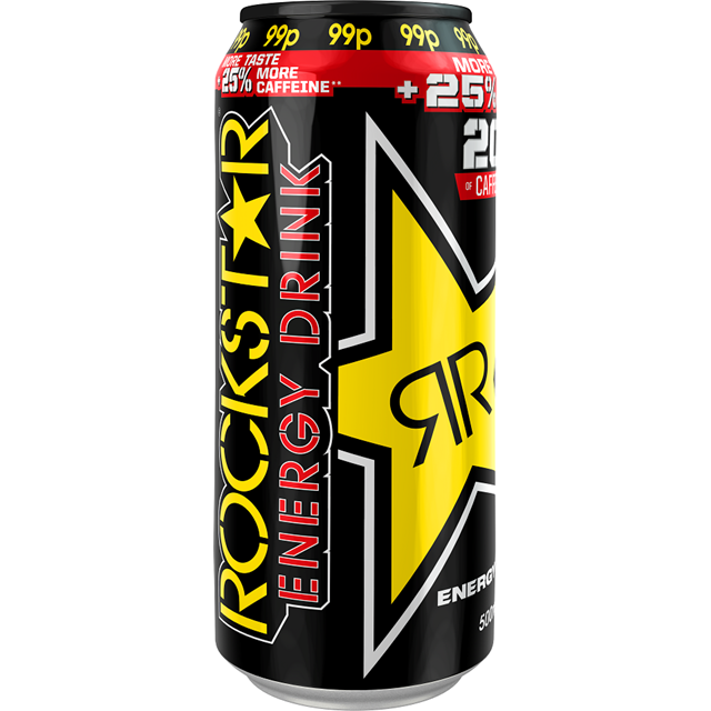 ROCKSTAR ENERGY DRINK ORIGINAL 99P 500ml 12 CANS
