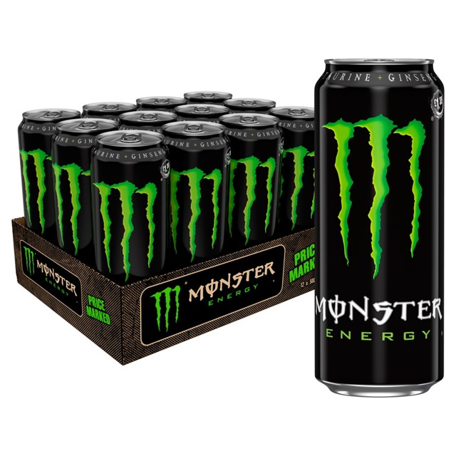 Monster Energy Drink Original £1.65 500ml (12 Pack)