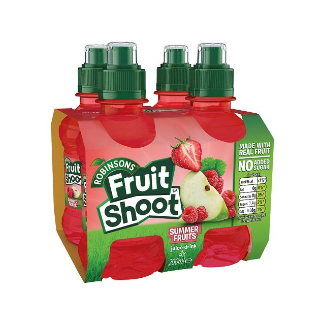 Fruit Shoot Summer Fruits 200ml (6 x 4 Pack)