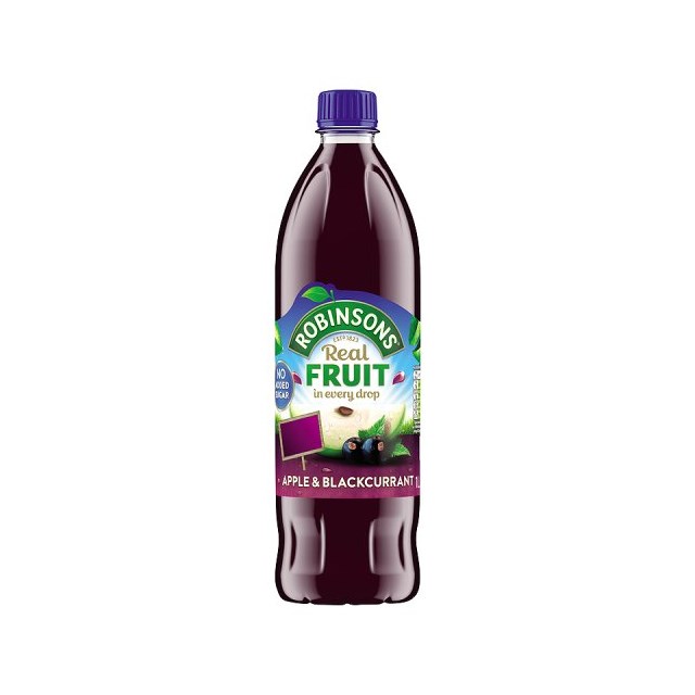 ROBINSONS £1.49 APPLE & BLACKCURRANT