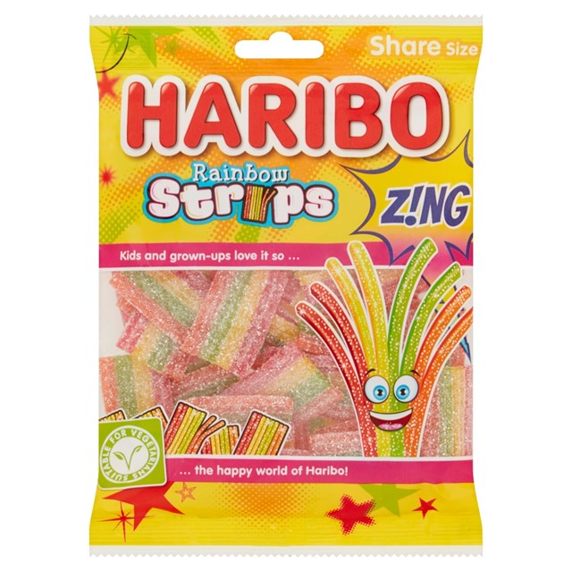 HARIBO £1 SOUR RAINBOW SPAGHETTI