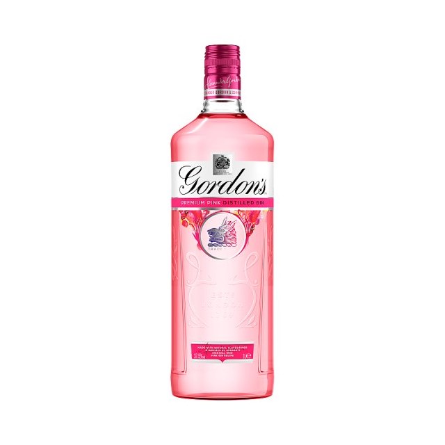 GORDONS PINK GIN SINGLE BOTTLE